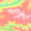 Monroy topographic map, elevation, terrain