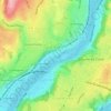 Saint-Rambert topographic map, elevation, terrain