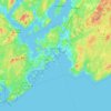 Saint-Jean topographic map, elevation, terrain
