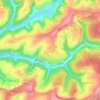 Battweiler topographic map, elevation, terrain