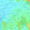 Chachoengsao Province topographic map, elevation, terrain