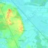 Brädikow topographic map, elevation, terrain
