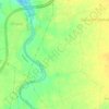 Kshipra topographic map, elevation, terrain