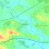 Ballinasloe topographic map, elevation, terrain