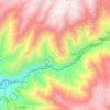 Surco topographic map, elevation, terrain