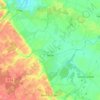 Lezay topographic map, elevation, terrain