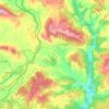 Valdeprado del Río topographic map, elevation, terrain