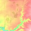 Las Vegas National Wildlife Refuge topographic map, elevation, terrain