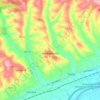 Monsampolo del Tronto topographic map, elevation, terrain