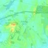 Brusendorf topographic map, elevation, terrain