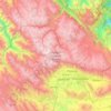 Parque Nacional Tunari topographic map, elevation, terrain