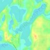 Roy Lake topographic map, elevation, terrain