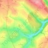 Hangviller topographic map, elevation, terrain