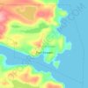Port Kirwan topographic map, elevation, terrain