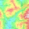 Cabreiro topographic map, elevation, terrain