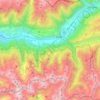 Tell topographic map, elevation, terrain