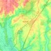 Butner topographic map, elevation, terrain