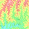 Chorão topographic map, elevation, terrain
