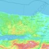 Kocaeli topographic map, elevation, terrain