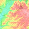 Chamusca topographic map, elevation, terrain