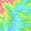 Drap topographic map, elevation, terrain