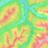 Gemeinde Gries am Brenner topographic map, elevation, terrain