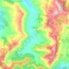 Vallecorsa topographic map, elevation, terrain