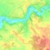 Civray topographic map, elevation, terrain