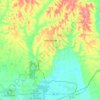 Valley Grande topographic map, elevation, terrain