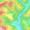 Weiersbach topographic map, elevation, terrain