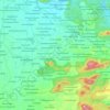 B. Kothakota topographic map, elevation, terrain