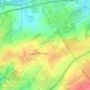 Sevinghausen topographic map, elevation, terrain