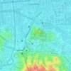 Randusari topographic map, elevation, terrain