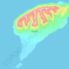 Isla Javier topographic map, elevation, terrain