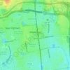 Albertson topographic map, elevation, terrain