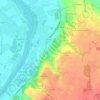 Mogneneins topographic map, elevation, terrain