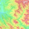 Kandaghat topographic map, elevation, terrain