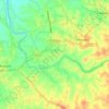 Chittur-Thathamangalam topographic map, elevation, terrain