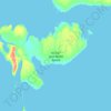 Jens Munk Island topographic map, elevation, terrain