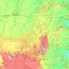 Raipur topographic map, elevation, terrain