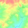 Khod topographic map, elevation, terrain