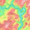 Rosport topographic map, elevation, terrain