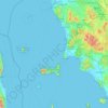 Livorno topographic map, elevation, terrain