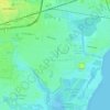 Altona Meadows topographic map, elevation, terrain