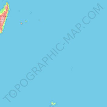 Tierras Australes y Antárticas Francesas topographic map, elevation, terrain