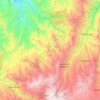 Santacruz topographic map, elevation, terrain