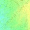 Tohana topographic map, elevation, terrain