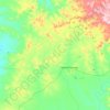 Mount Garnet topographic map, elevation, terrain