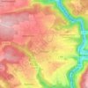 Effringen topographic map, elevation, terrain