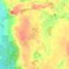 Wartin topographic map, elevation, terrain